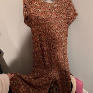Vintage Express Floral Jumpsuit